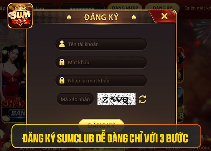 Đăng ký Sumclub dễ dàng chỉ với 3 bước